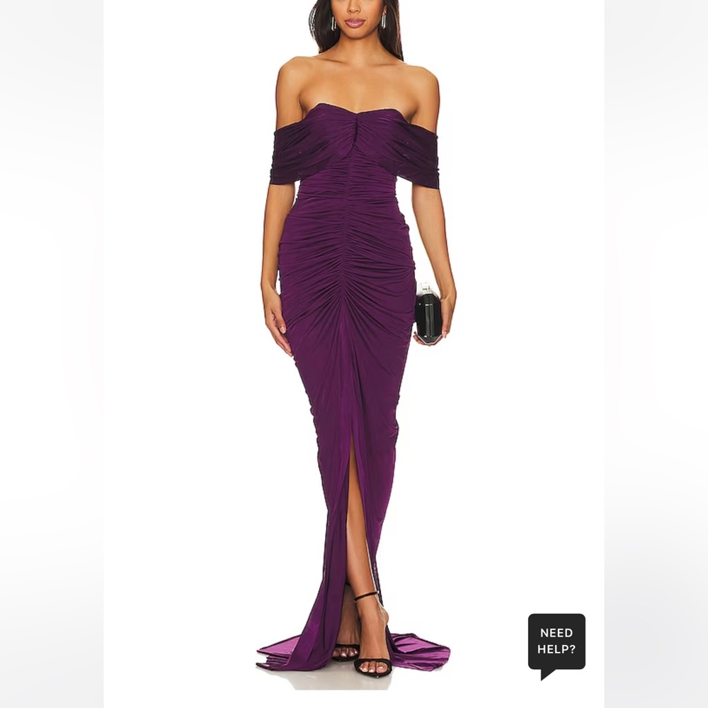 Tiara Gown in Grape